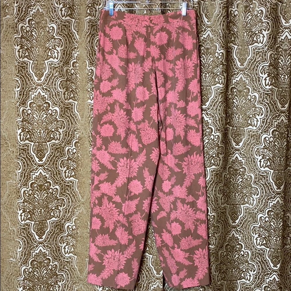 •NOVELLA ROYALE• The Morgan Trouser {silk copper dahlia} - Picture 9 of 9